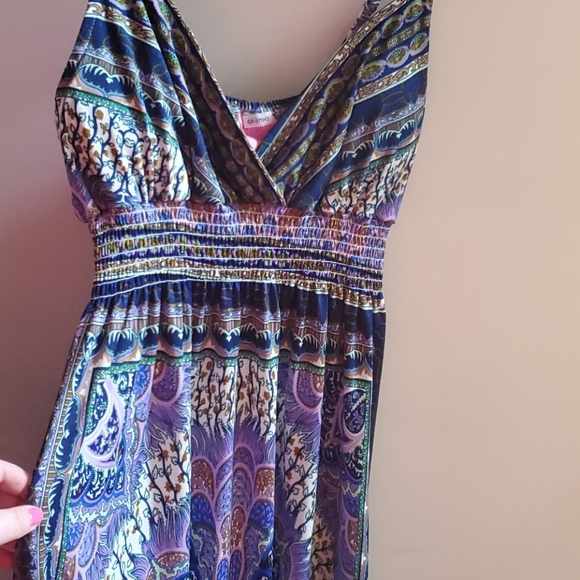 Bohemian Style Maxi Dress - Picture 2 of 2